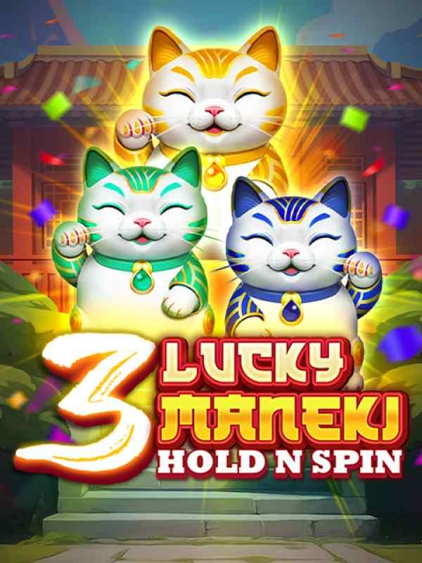 3 Lucky Maneki Hold N Spin